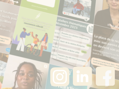 Réseaux sociaux Association aidants Nouveau Souffle